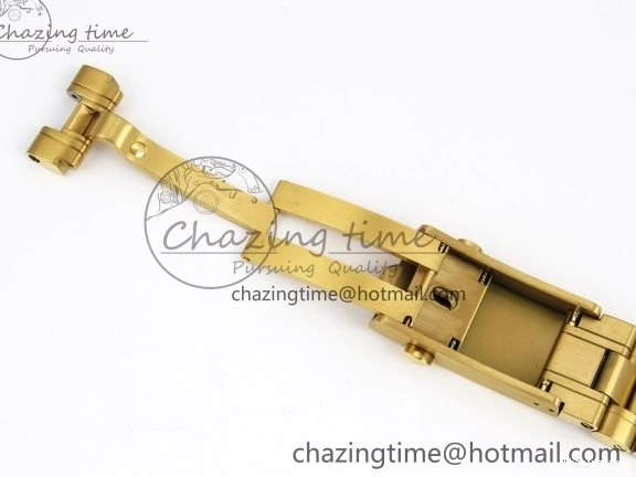 0204 Speedmaster YG RMF Best Edition YG Black Dial on YG Bracelet Lemania HW Durable 7725